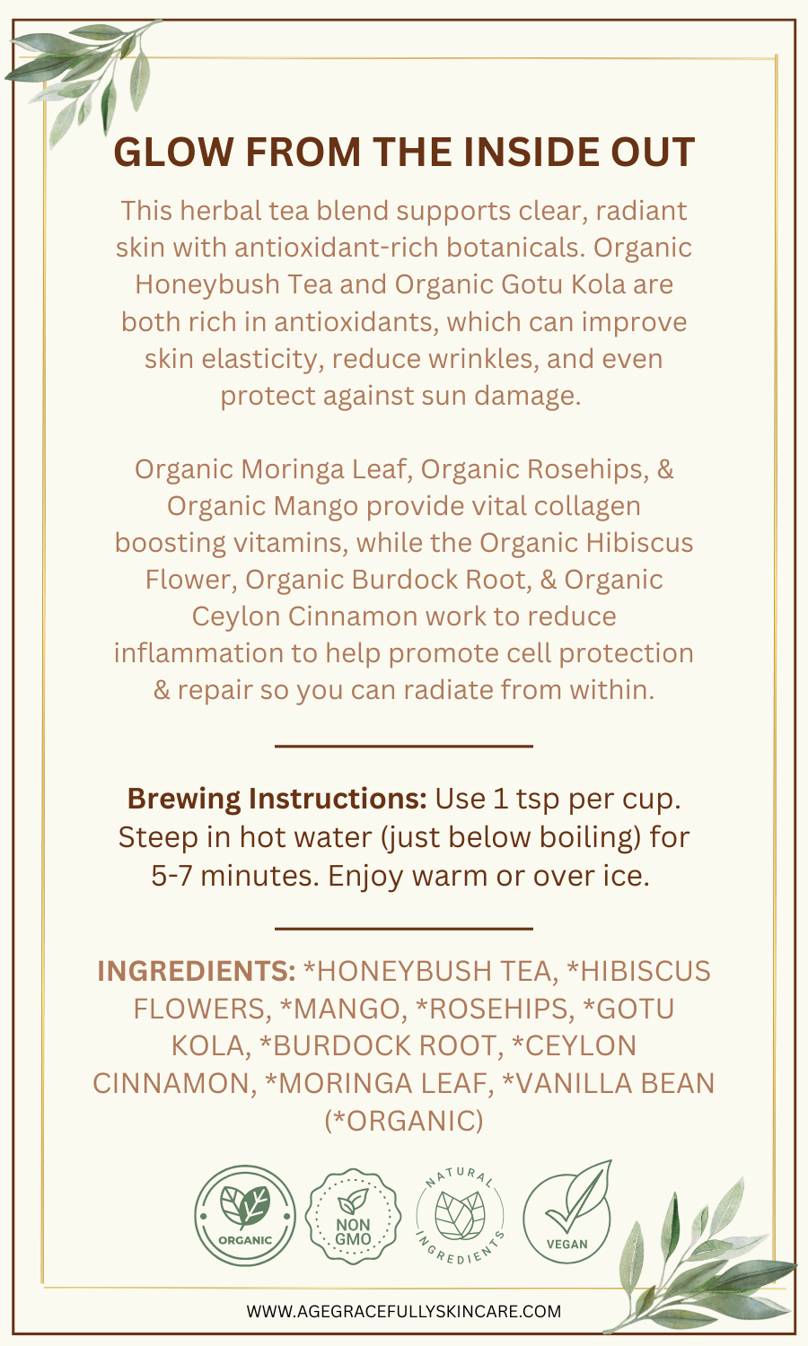 Glowing Skin Herbal Tea