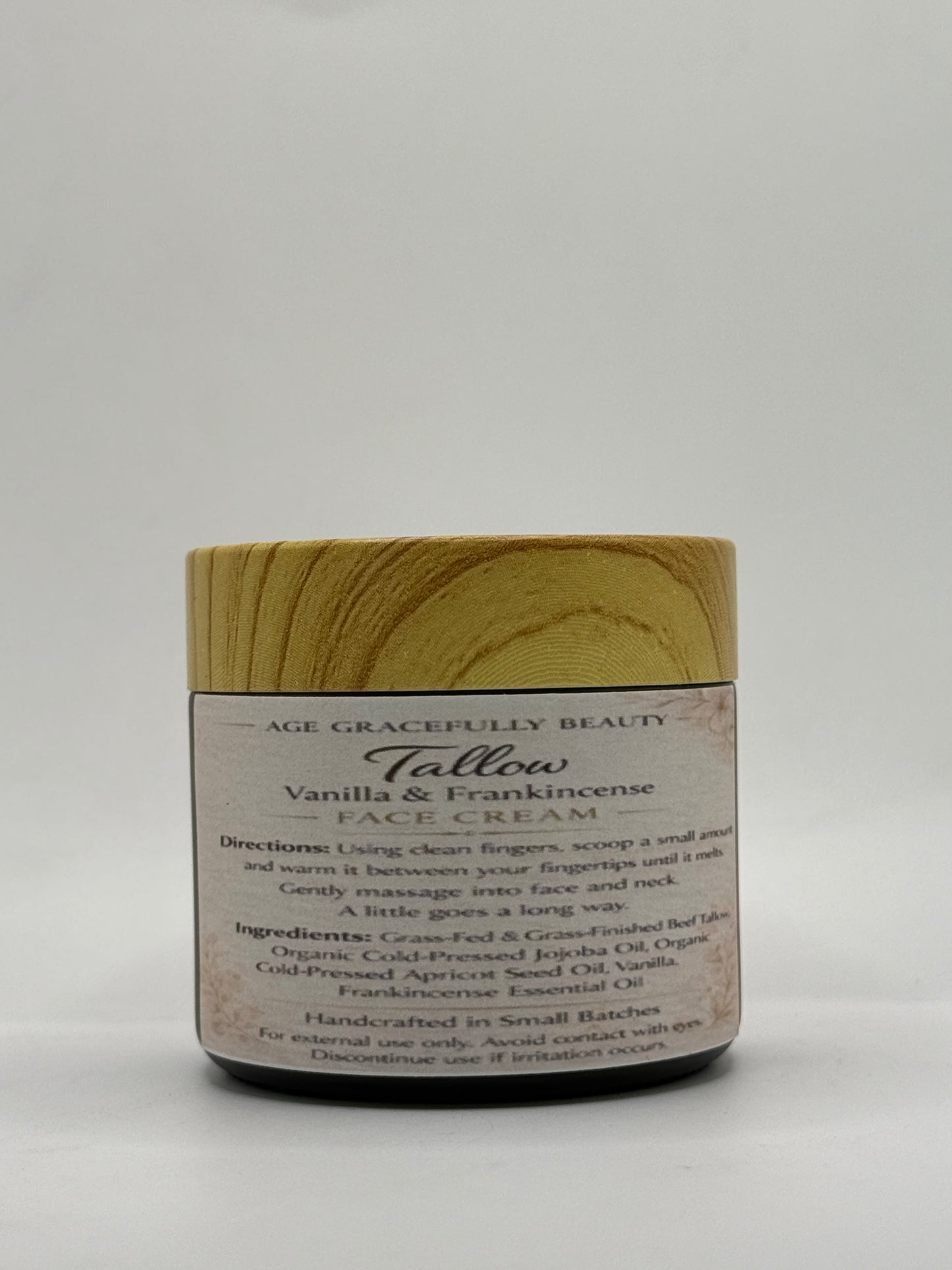 Whipped Tallow Cream Nourishing Skin Balm – 2 oz Jar
