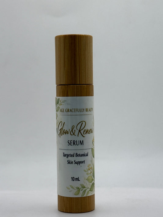 Glow & Renew Serum Targeted Botanical Treatment – 10 mL Roller Bottle