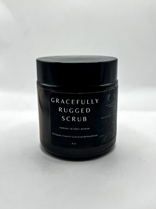 Gracefully Rugged Men's Facial Scrub
